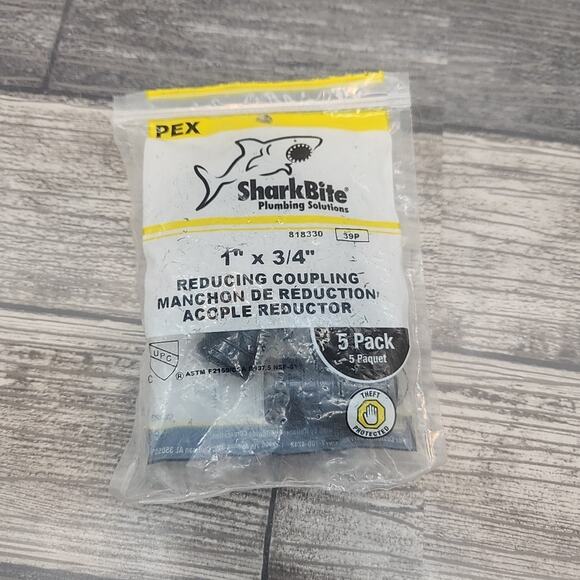 SharkBite 1"x3/4" Reducing Coupling 5Pieces 3Pack [102] - Picture 3 of 14